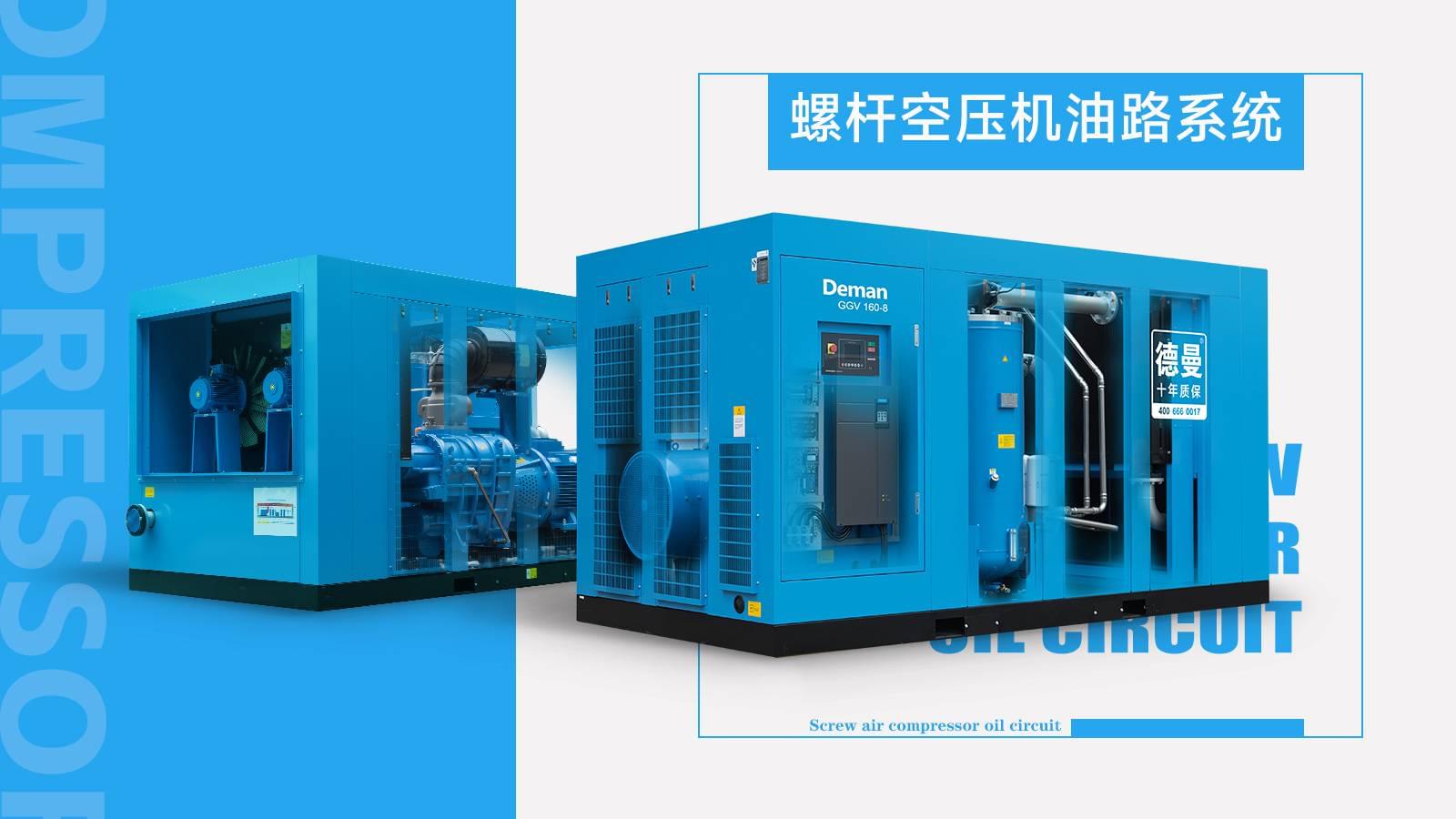 一張圖帶你了解螺桿空壓機油路系統(tǒng)